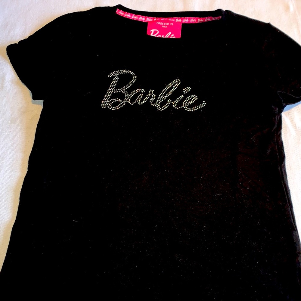🍭SUPER CUTE Barbie rhinestone T🍭